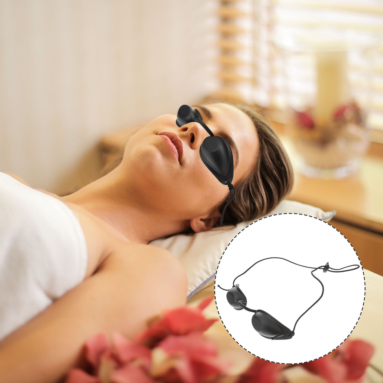 Safety Goggles Eye Patch Prote - Light Therapy Glasses review and price